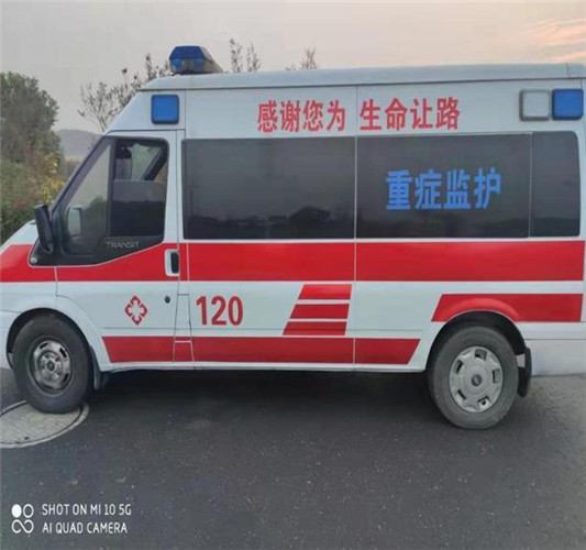 镇巴救护车出租服务案例3